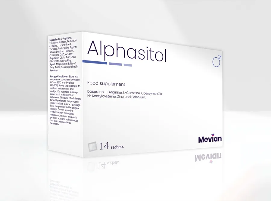 Alphasitol packaging